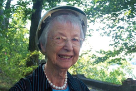 a person smiling for the camera