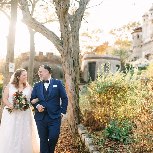 a person standing in front of a tree