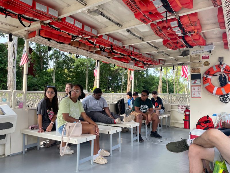 a group of people posing for the camera