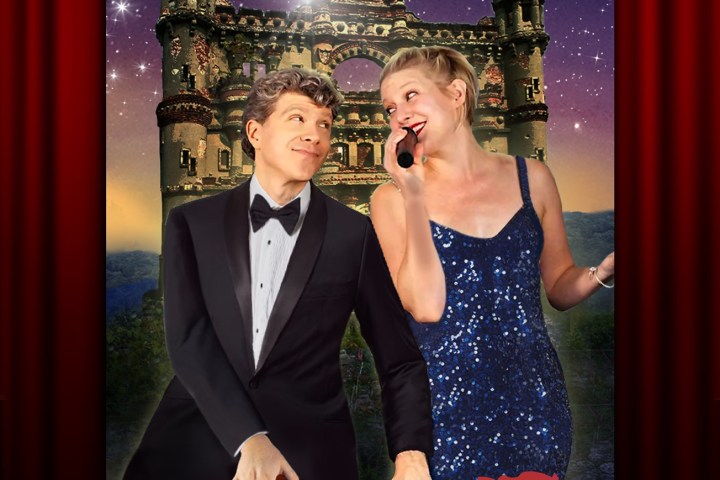 Poster for 'Epic Broadway on Bannerman Island' with performers, castle backdrop, and show dates July 24-25, 2026.